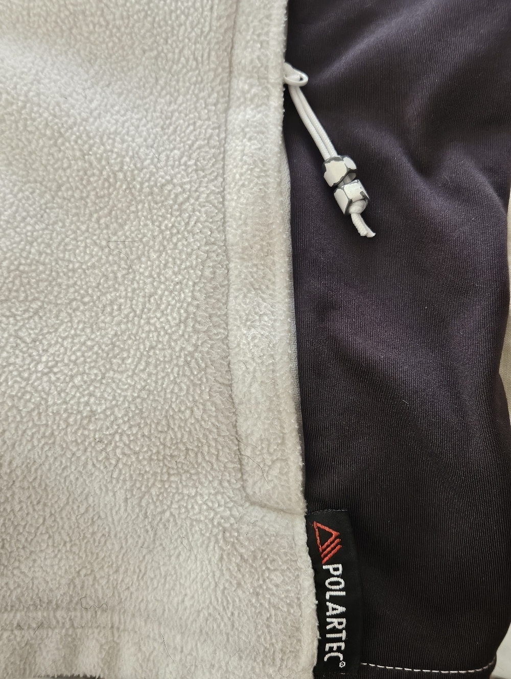 Helly Hansen White and Black Sherpa Fleece Jacket - Picture 3 of 7